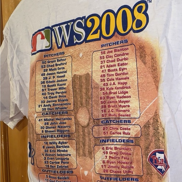 Authentic Phillies 2008 Fall Classic T-Shirt - Picture 3 of 6